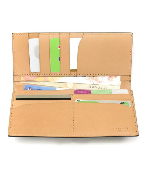 フラソリティ Flathority waterOil Cordovan Long Wallet 水染めオイルコードバン長財布 かぶせ 本革 日本製 FM－701 