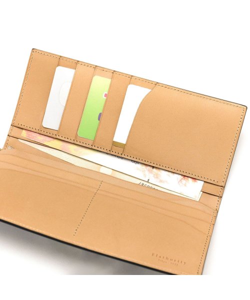 フラソリティ Flathority waterOil Cordovan Long Wallet 水染めオイルコードバン長財布 かぶせ 本革 日本製 FM－701 