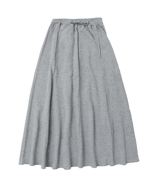 Fashion Letter(ファッションレター)/〔M－5L〕 あったか裏起毛の着心地の虜になる 裏起毛 スカート レディース ロング スウェット 暖かい あったか 防寒 秋冬 ボトムス 大きいサイズ マキシ丈/img27