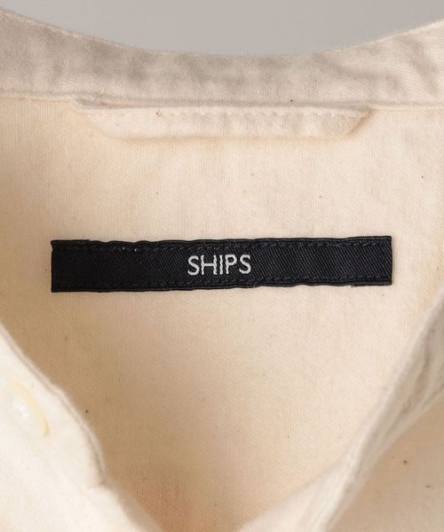 SHIPS MEN(シップス　メン)/SHIPS: japan quality ソフトタッチ バンドカラー ネルシャツ/img41