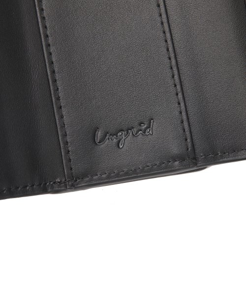 UNGRID bag(アングリッド　バッグ)/牛革天然石ブローチ　L字ファスナーポケット付きキーケース/img21