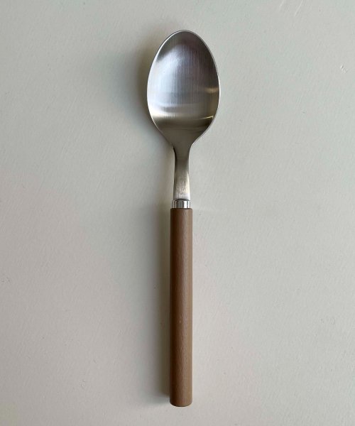 CANAL JEAN(キャナルジーン)/DULTON(ダルトン)"Wood Handle Dessert Spoon"ウッドハンドルデザートスプーン/K21－306/img01