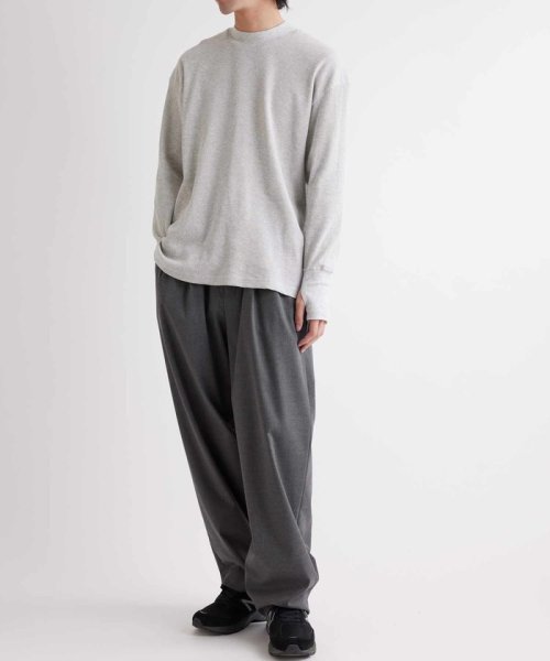 ADAM ET ROPE'(アダム　エ　ロペ)/【Hanes for BIOTOP】Cotton Stretch Thermal Mock Neck/img24