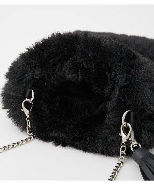 AZUL by moussy(アズールバイマウジー)/ECO FUR CHAIN POCHETTE/img05