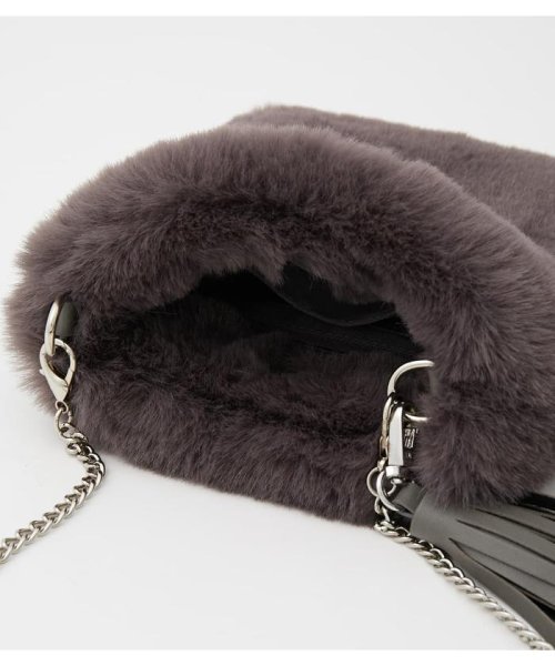 AZUL by moussy(アズールバイマウジー)/ECO FUR CHAIN POCHETTE/img22