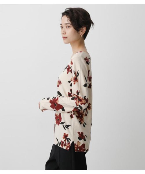 AZUL by moussy(アズールバイマウジー)/NUDIE 2WAY FLOWER KNIT TOPS/img14
