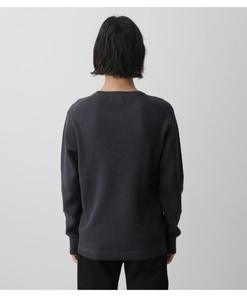 AZUL by moussy(アズールバイマウジー)/HONEYCOMB C／N KNIT/img24