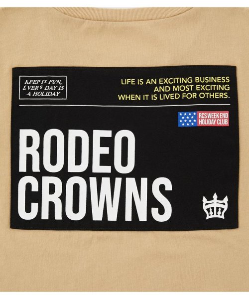 RODEO CROWNS WIDE BOWL(ロデオクラウンズワイドボウル)/キッズクレイジーカラーTシャツ/img14