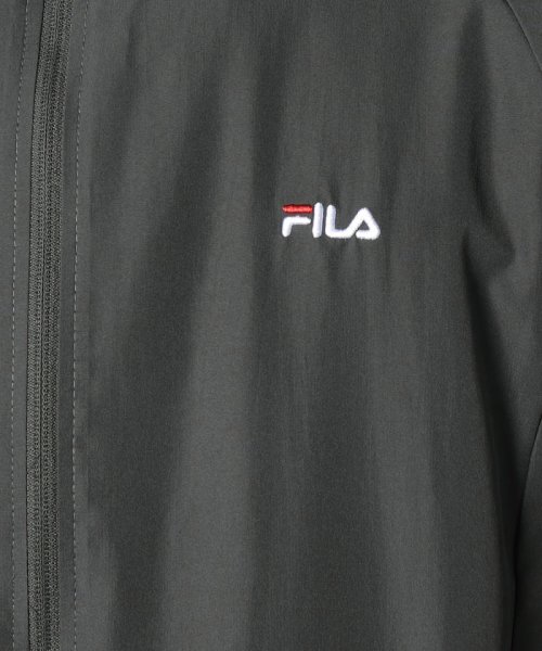 fila(men)(フィラ（メンズ）)/【ラン】タフタ ロゴ刺繍 フルジップジャケット メンズ/img32
