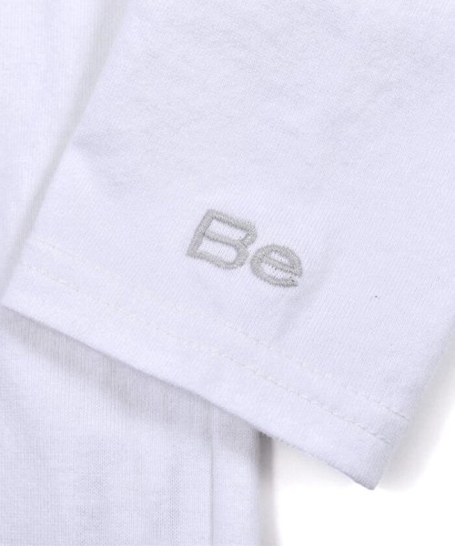 BeBe(ベベ)/2点セット BIG ポケット 半袖 Tシャツ × ロゴ プリント 長袖 Tシャツ/img09