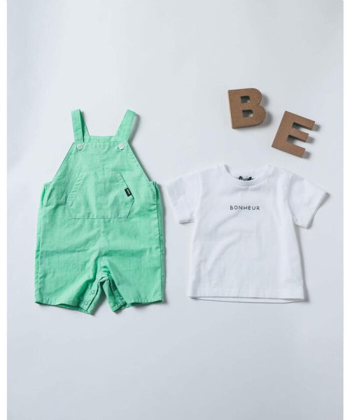 BeBe(ベベ)/BOY ベビー 3点 セット Tシャツ オーバーオール ソックス （80~90c/img04