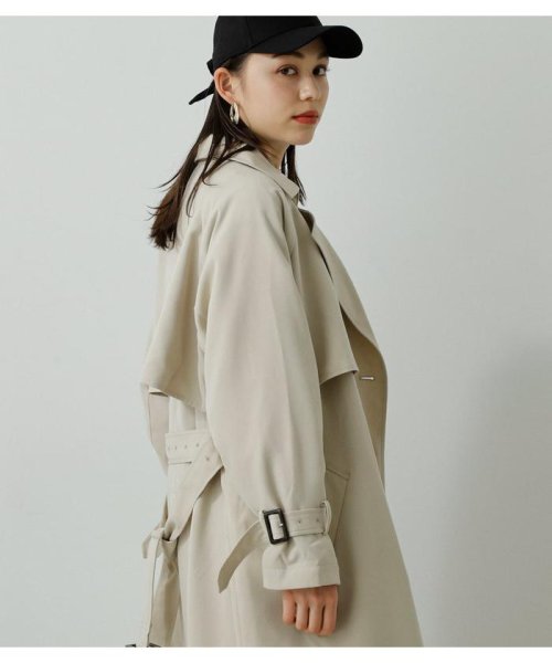 AZUL by moussy(アズールバイマウジー)/SPRING TRENCH COAT/img12