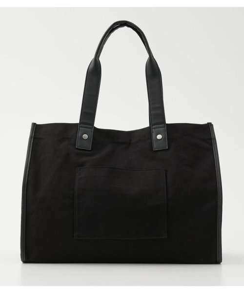 AZUL by moussy(アズールバイマウジー)/LINEN LIKE BIG TOTE BAG/img03