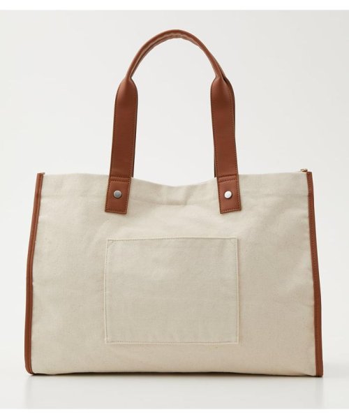 AZUL by moussy(アズールバイマウジー)/LINEN LIKE BIG TOTE BAG/img11