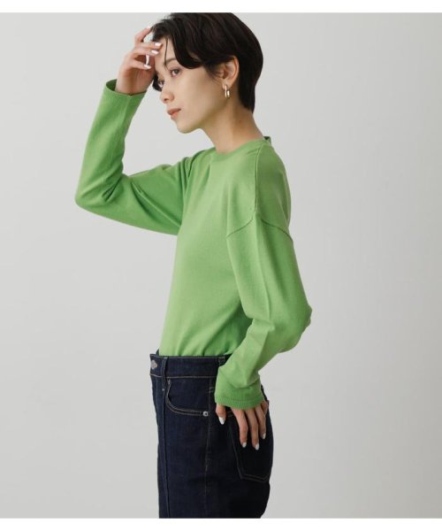 AZUL by moussy(アズールバイマウジー)/VOLUME SLEEVE KNIT/img19