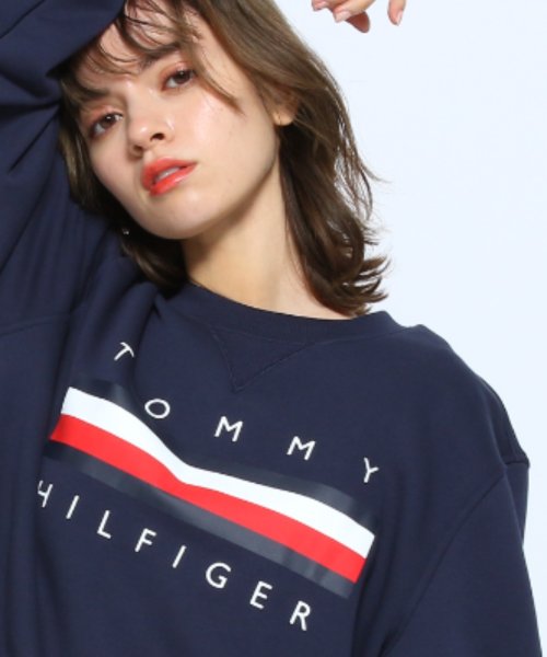 TOMMY HILFIGER(トミーヒルフィガー)/ロゴ スウェット/GLOBAL LOGO CREW/img05