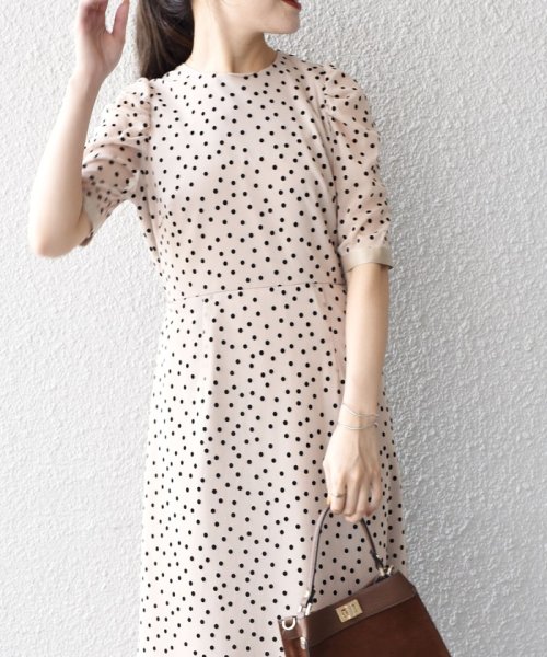 Little Black ドットチュールロングワンピース シップス ウィメン Ships Women Magaseek