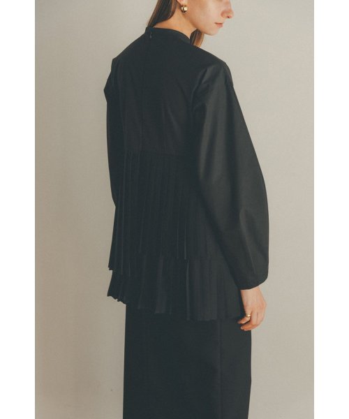 CLANE(クラネ)/SHAPE LINE PLEAT TOPS/img06