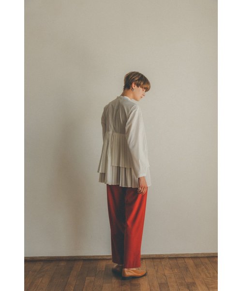 CLANE(クラネ)/SHAPE LINE PLEAT TOPS/img09