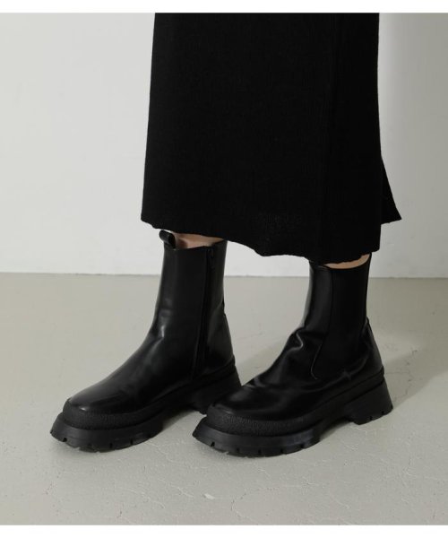 AZUL by moussy(アズールバイマウジー)/TRACK SOLE CHELSEA BOOTS/img06