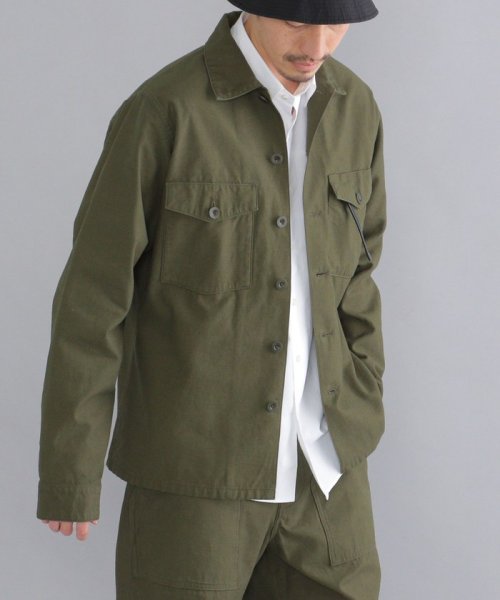 SHIPS MEN(シップス　メン)/SHIPS STANDARD: FINX COTTON バックツイル ユーティリティージャケット/img05