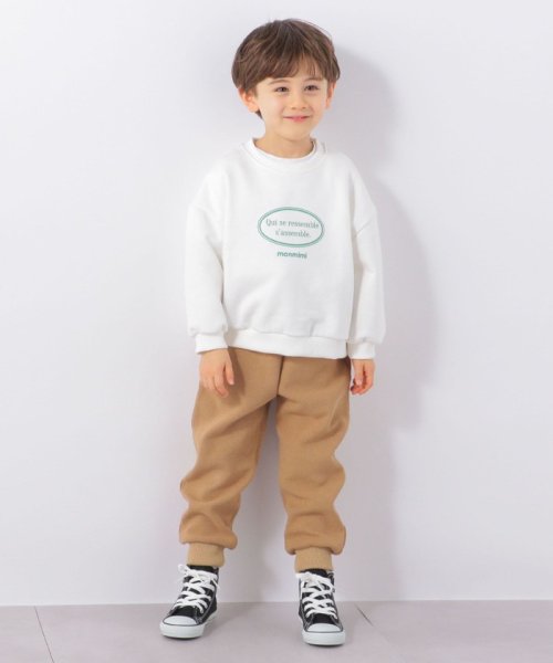 SHIPS any WOMEN(シップス　エニィ　ウィメン)/【SHIPS any別注】MONMIMI: ロゴプリント スウェット 長袖<KIDS>◇/img03