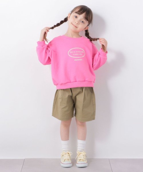 SHIPS any WOMEN(シップス　エニィ　ウィメン)/【SHIPS any別注】MONMIMI: ロゴプリント スウェット 長袖<KIDS>◇/img07