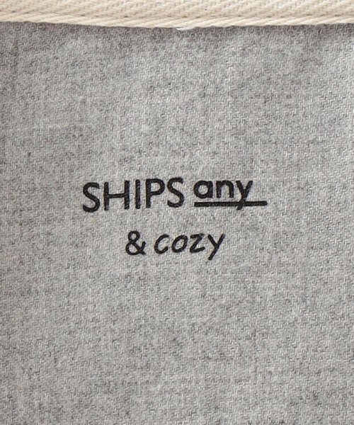SHIPS any MEN(シップス　エニィ　メン)/SHIPS any & cozy: オープンカラー パジャマ フランネルシャツ<MEN>/img04