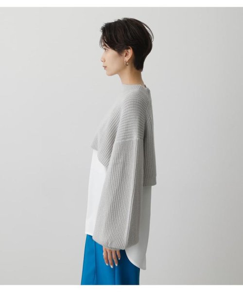 AZUL by moussy(アズールバイマウジー)/SHORT KNIT SET TOPS ２/img32