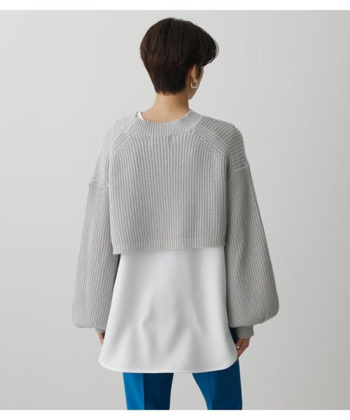 AZUL by moussy(アズールバイマウジー)/SHORT KNIT SET TOPS ２/img33