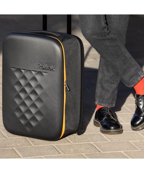 Rollink ローリンク スーツケース フレックス フォーダブル メンズ レディース 40l Flex Four Double Suitcase ライト ブル ローリンク Rollink Magaseek