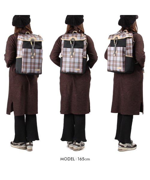 マスターピース リュック バッグ メンズ レディース チェック カラビナ付き A4 B4 master－piece mspc－02351－c2 