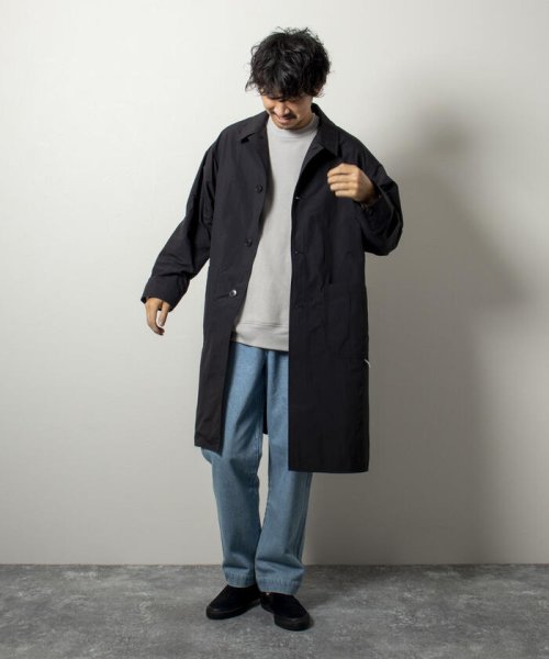 WORK ABOUT(WORK ABOUT)/【WORK ABOUT/ワークアバウト】WIND SURF COAT ステンカラーコート 撥水加工/img05