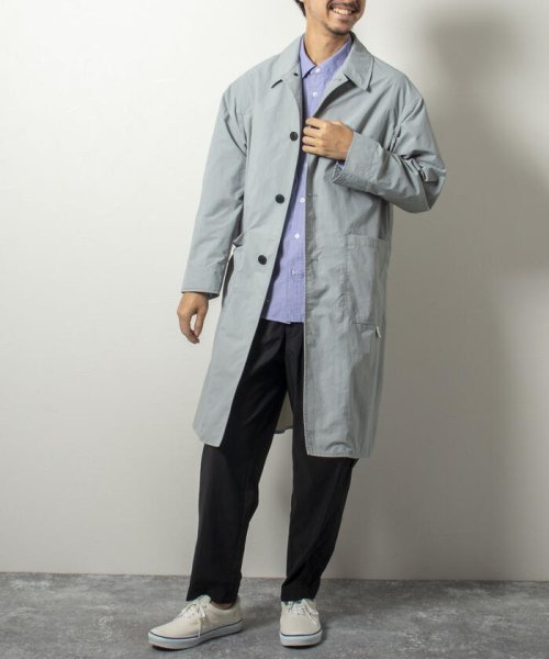 WORK ABOUT(WORK ABOUT)/【WORK ABOUT/ワークアバウト】WIND SURF COAT ステンカラーコート 撥水加工/img11