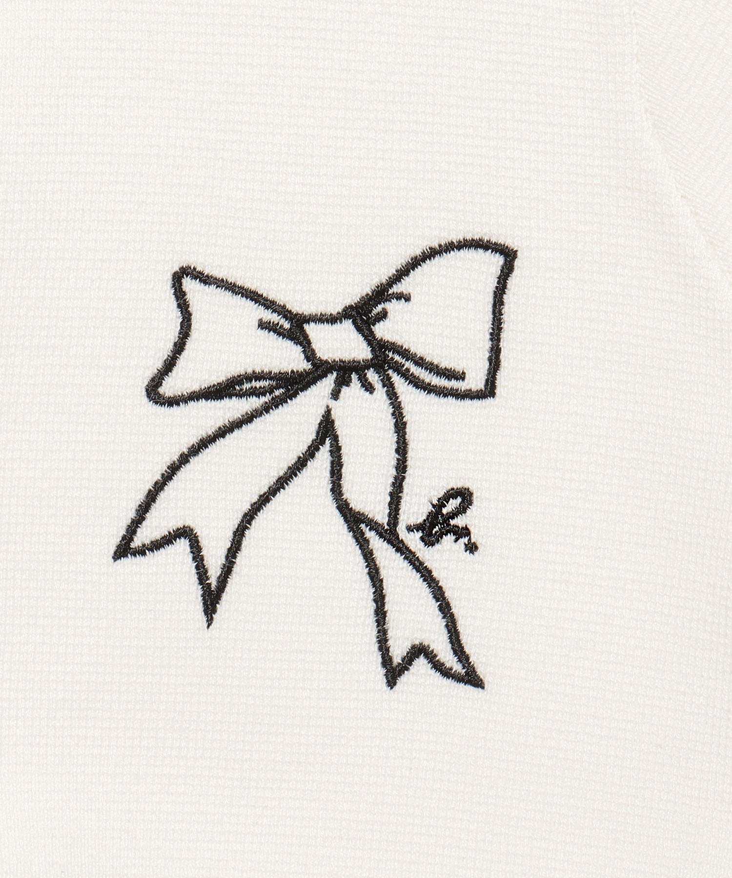 LS43 E BOLERO キッズ リボン刺繍ボレロ(504474154) | アニエスベー