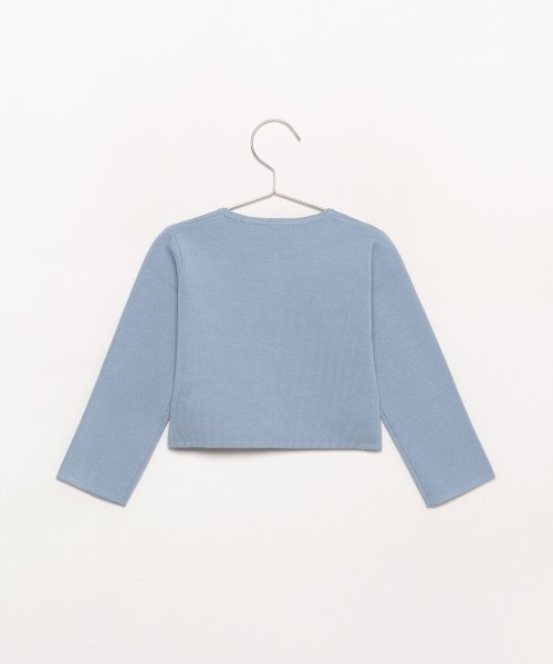 agnes b. GIRLS OUTLET(アニエスベー　ガールズ　アウトレット)/【Outlet】LS43 E BOLERO キッズ リボン刺繍ボレロ/img02