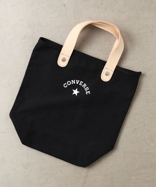 ar/mg(エーアールエムジー)/【78】【14478400】【CONVERSE】CANVAS LEATHER TOTE BAG/img02