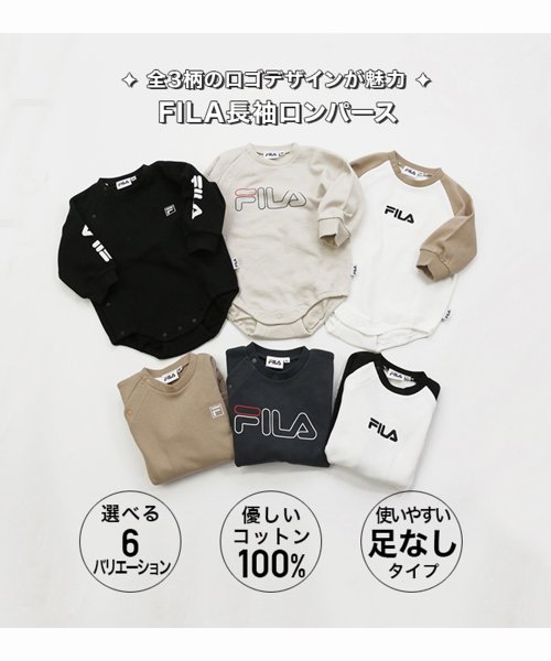 FILA(フィラ)/【FILA/フィラ】長袖ロンパース/img02