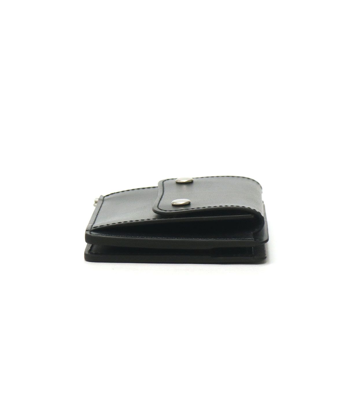 スロウ マネークリップ 小銭入れ付き SLOW bridle money clip 財布 革