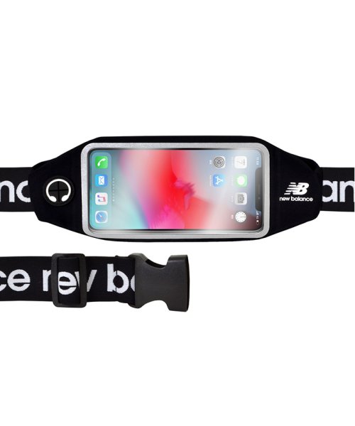 ランニングポーチ スマホケース ニューバランス New Balance ランニングポーチ ブラック Iphone 多機種対応 エムファクトリー Mーfactory Magaseek