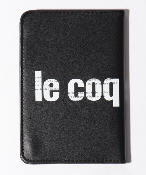 le coq sportif GOLF (ルコックスポルティフ（ゴルフ）)/ロゴデザインスコアカードケース/img01