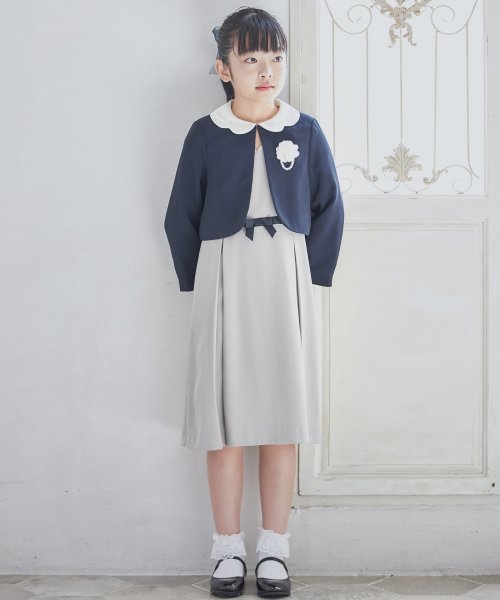 セール】キッズフォーマル 女児 女の子 キッズワンピース ジャケット  