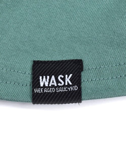 WASK(ワスク)/W ワッペン 長袖 + ロゴ 半袖 Tシャツ セット (100~160cm)/img13