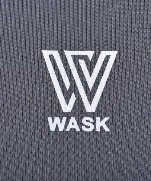 WASK(ワスク)/エンボス ロゴ ダブルフェイス ワイド トレーナー (100~160cm)/img14