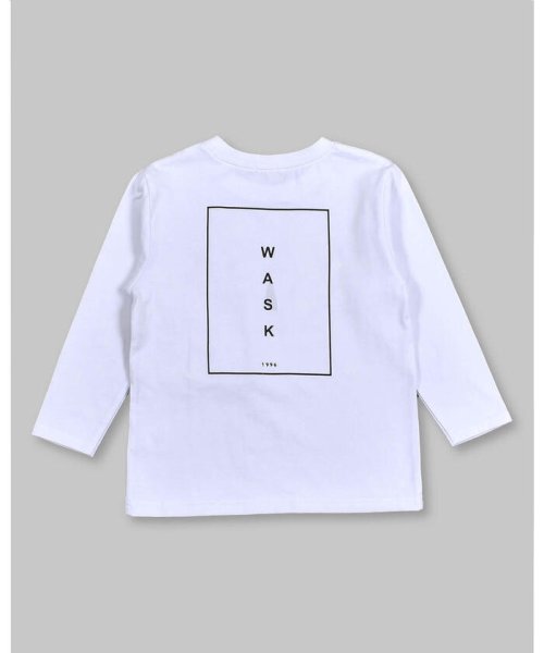 WASK(ワスク)/片 ポケット ワイド ロング Tシャツ (100~160cm)/img05