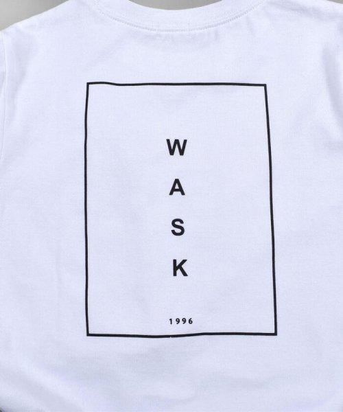 WASK(ワスク)/片 ポケット ワイド ロング Tシャツ (100~160cm)/img10
