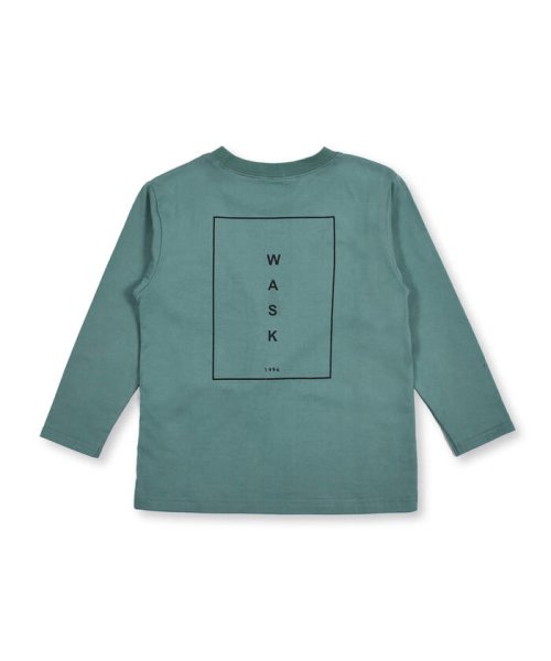 WASK(ワスク)/片 ポケット ワイド ロング Tシャツ (100~160cm)/img12