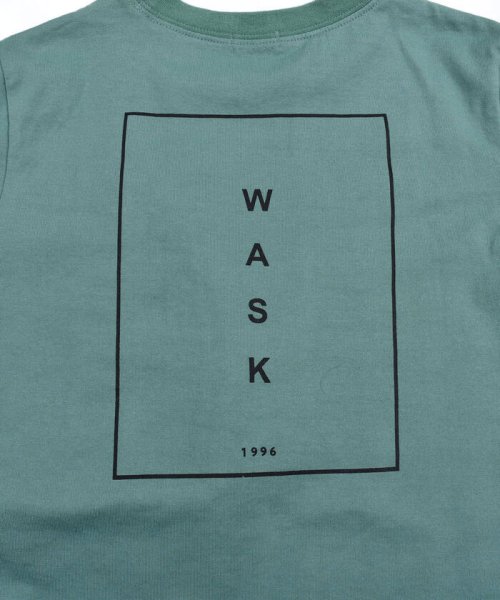WASK(ワスク)/片 ポケット ワイド ロング Tシャツ (100~160cm)/img17