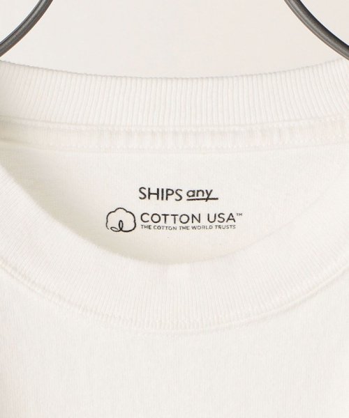 SHIPS any MEN(シップス　エニィ　メン)/SHIPS any: 日本製 USAコットン ヘビーウェイト ポケット 長袖 Tシャツ◇/img24