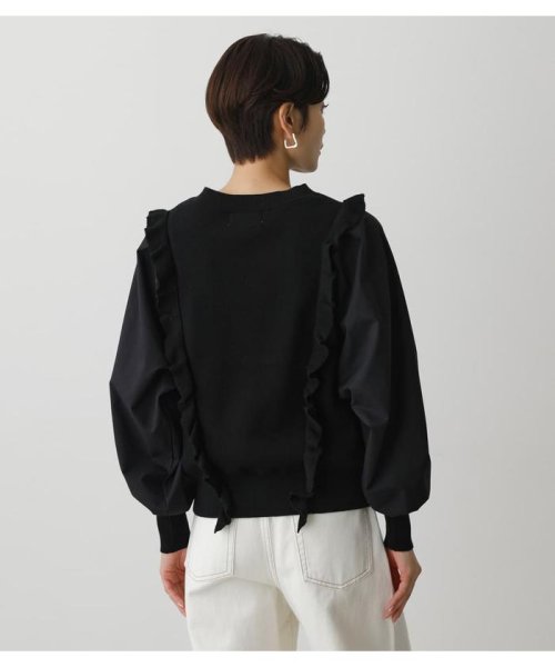 AZUL by moussy(アズールバイマウジー)/FRILL KNIT PULLOVER ２/img06